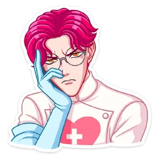 ☹️ emoji Доктор Валентайн :: @stickroom Telegram sticker 17 of 48