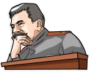 🤔 emoji Сталин Telegram sticker 15 of 23