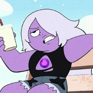 💜 emoji Amethyst Telegram sticker 11 of 28
