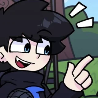 ❕ emoji сиджей фнф?!?!?! @zchwhxx Telegram sticker 9 of 30