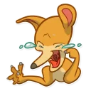 😂 emoji Crazy Dogs Telegram sticker 4 of 30