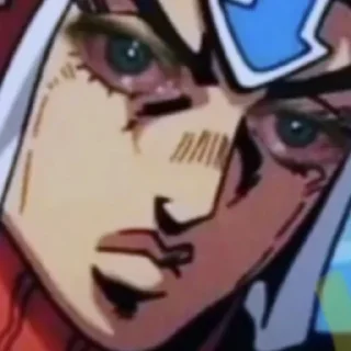 😟 emoji JoJo Meme 1 @diosstickers Telegram sticker 17 of 120