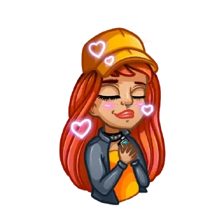 🥰 emoji Дуня и Пашка Telegram sticker 6 of 12