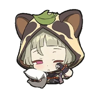 😪 emoji Sayu by @Genshiin_Impact Telegram sticker 17 of 20