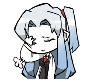 😞 emoji Lobotomy Telegram sticker 6 of 32