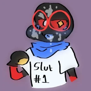 🖊 emoji Template!Sans (⁠ ⁠ꈍ⁠ᴗ⁠ꈍ⁠)!! Telegram sticker 23 of 83