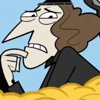 🥶 emoji белый гетеро мужчина Telegram sticker 13 of 21