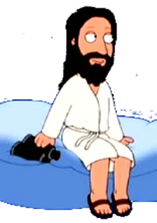 🧐 emoji Jesus Memes Telegram sticker 10 of 29