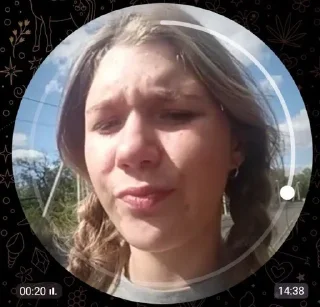 😝 emoji Ксюша хорошая Telegram sticker 12 of 34
