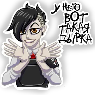 👐 emoji MCR stickers Telegram sticker 15 of 20