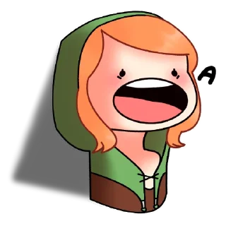 😦 emoji Матильда от: @zh_smin5 Telegram sticker 5 of 18