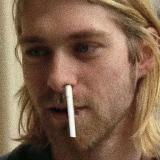 🚬 emoji Курт Кобель Telegram sticker 10 of 29