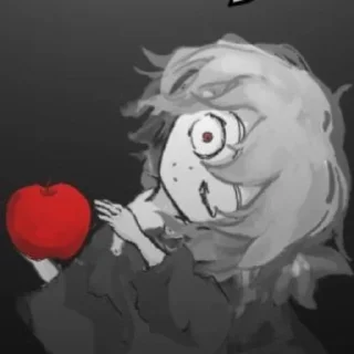 😈 emoji Девушка С Синим Цветком Telegram sticker 8 of 117