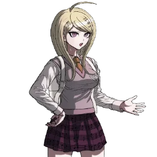 🌷 emoji Kaede Akamatsu‹‹｡ﾟ(ﾟ´ω`ﾟ)ﾟ｡›› Telegram sticker 23 of 120