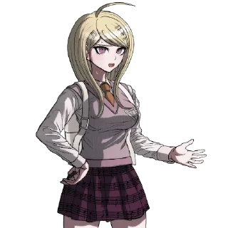 🌷 emoji Kaede Akamatsu‹‹｡ﾟ(ﾟ´ω`ﾟ)ﾟ｡›› Telegram sticker 24 of 120