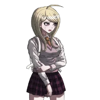 🌷 emoji Kaede Akamatsu‹‹｡ﾟ(ﾟ´ω`ﾟ)ﾟ｡›› Telegram sticker 20 of 120