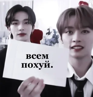 Sticker from минхо плохого не скажет)