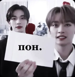 Sticker from минхо плохого не скажет)