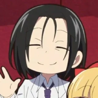 👋 emoji mori ougai wan Telegram sticker 6 of 7