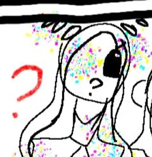 🌟 emoji Леди вирус Telegram sticker 2 of 14