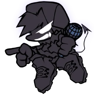 ⬅️ emoji Fnf corruption - @Citakar Telegram sticker 7 of 64