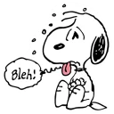 😓 emoji Snoopy's Moods Telegram sticker 2 of 18