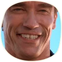 😄 emoji 🤖 Schwarzenegger @lennysticker Telegram sticker 21 of 25