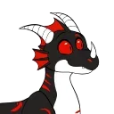 👌 emoji DrakEmono by @CrazySnep & QuillMoon Telegram sticker 15 of 25