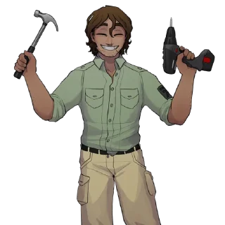 🔨 emoji strade stupid ass Telegram sticker 17 of 39