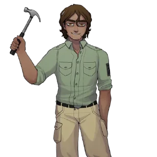 🔨 emoji strade stupid ass Telegram sticker 16 of 39