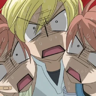 😰 emoji Хикару и Каору Telegram sticker 7 of 67