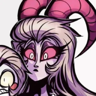 💋 emoji ✨🌈Лилит Морнингстар🌈✨  @AngelDust002 Telegram sticker 18 of 120