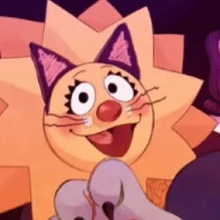 😸 emoji 𝓹𝓻𝓮𝓽𝓽𝔂 𝓢𝓪𝓵𝓵𝔂! Telegram sticker 5 of 9