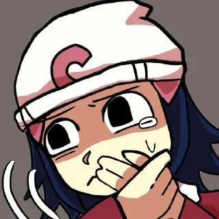 😖 emoji Dawn pack :3 by @stuperika Telegram sticker 14 of 90