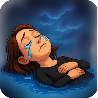 😭 emoji Tanya Vots Telegram sticker 14 of 14