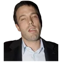 😑 emoji Ben Affleck Telegram sticker 17 of 25