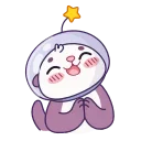☺️ emoji Космическая выдра - @TgSticker Telegram sticker 13 of 24