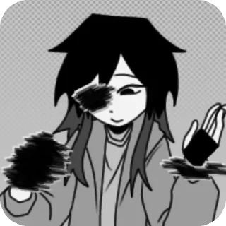 💅 emoji аниме гады00ll💉🧂🥄🔥 Telegram sticker 2 of 118