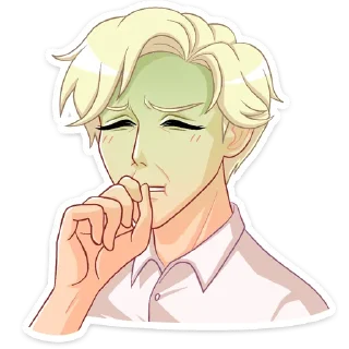 🤢 emoji Светлый Ян :: @stickroom Telegram sticker 18 of 48