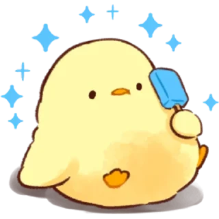Sticker from Soft and Cute Chicks Summer @TgSticker