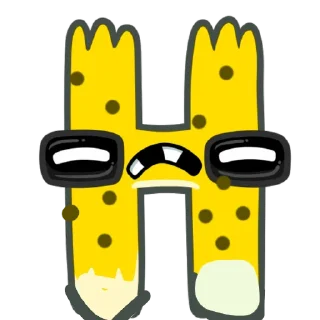 🐈 emoji алфавит лор еда Telegram sticker 8 of 26
