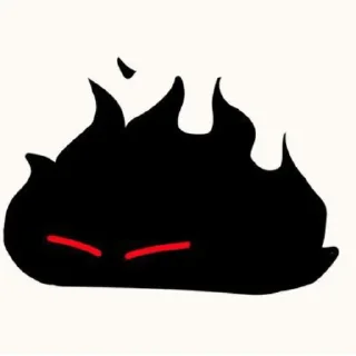 🔥 emoji Чорни похуист @SRISKAPISKA Telegram sticker 7 of 119