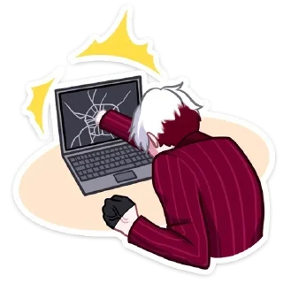 😡 emoji Viktor [@b1ackchannel] Telegram sticker 22 of 48