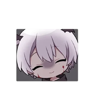 🩸 emoji Рики-кун - @tg_sticks Telegram sticker 8 of 16