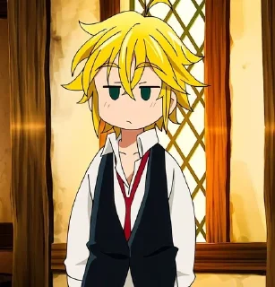 🌟 emoji Мелиодас 👅 Telegram sticker 13 of 30