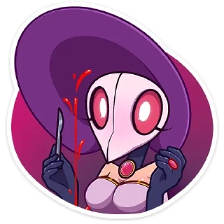 🩸 emoji Леди Пандемика (@TgSticker) Telegram sticker 7 of 48