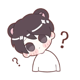 ❓ emoji Куро-сан - @tg_sticks Telegram sticker 8 of 26