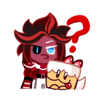 ❓ emoji LINE STRIKES COOKIE RUN KINGDOM Telegram sticker 8 of 15