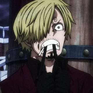 🚬 emoji 🚬Sanji by @Loveyouluffy 🚬 Telegram sticker 19 of 78