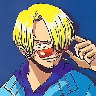 🚬 emoji 🚬Sanji by @Loveyouluffy 🚬 Telegram sticker 8 of 78